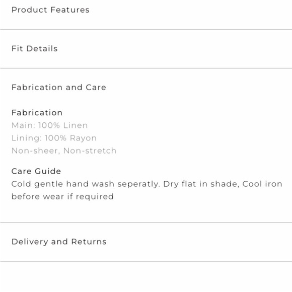 Dissh Lilah Linen Midi Dress Size 2 - Picture 7 of 11